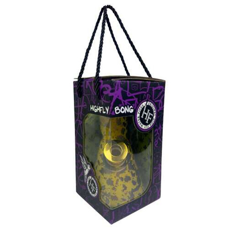 Bongopfeife High Fly (SI) - Yellow Gold (w.20cm)