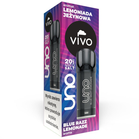 Vorgefüllter VIVO UNO - Blue Razz Lemonade 20mg