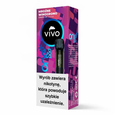 Wkład VIVO ONE + POD - Grape Ice 20mg (2ml)