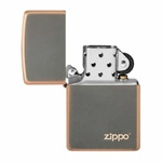 ZIPPO - Rustic Bronze Logo
