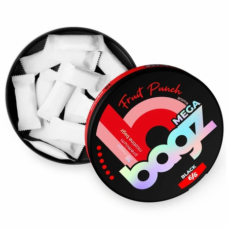 Woreczki Nikotynowe BAGZ Fruit Punch 6/6 BLACK MEGA