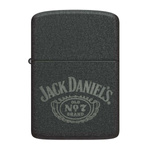 Feuerzeug ZIPPO - JACK DANIELS BLACK CRACKLE