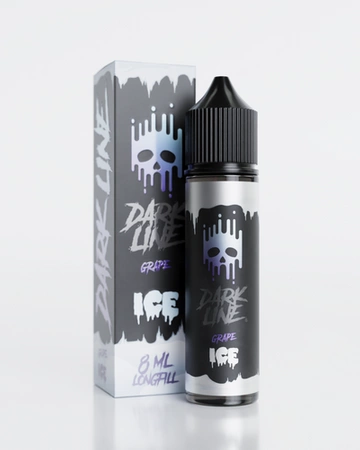 Longfill Dark Line Ice 8/60ml - Grape