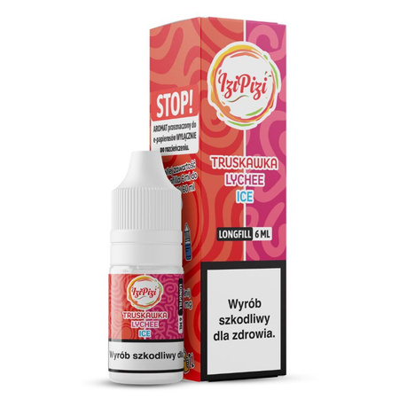 Longfill Izi Pizi 6ml - Truskawka Lychee ICE