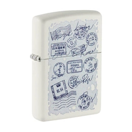 ZIPPO - Stamps Design White Matte