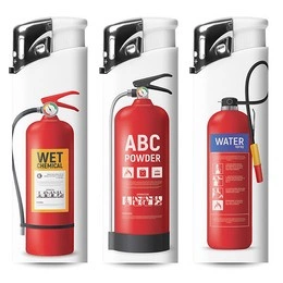 Zapalniczka H.F. piezo - Fireman Box - (Box 25)