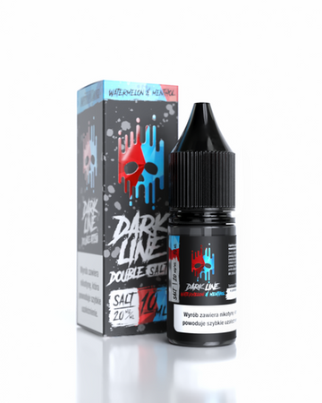 Liquid Dark Line Double Salt 10ml - Watermelon Mentol 20mg