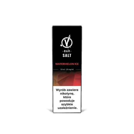 Liquid Vbar Salt 10ml - Watermelon Ice 20mg
