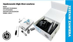 Vaporizer High Fly - High Shot (Schwarz)