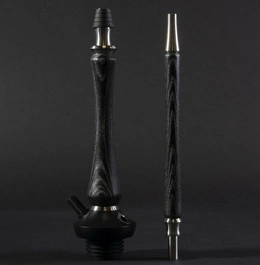 Hookah Stem Union Sleek Rest Black