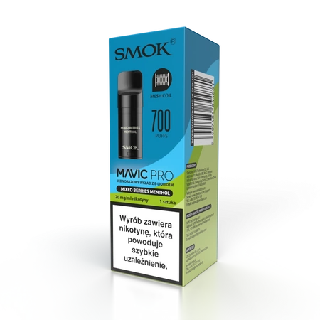 Prefilled POD SMOK Mavic Pro Mixed Berries Menthol 20mg