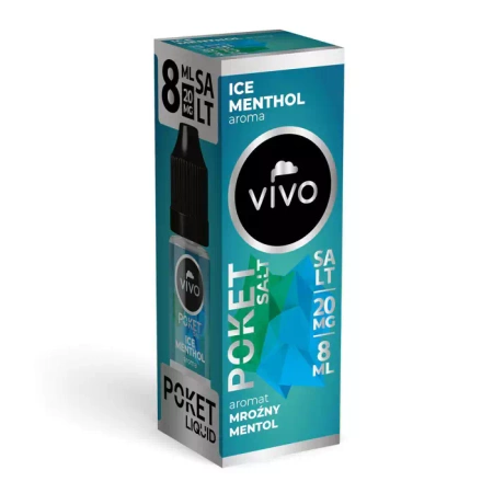 E-liquid VIVO Poket 8ml - Ice Menthol 20mg