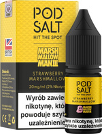 Liquid Pod Salt Fusion 10ml - Strawberry Marshmallow 20mg