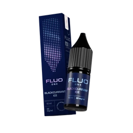E-Liquid FLUO One 10ml - Blackcurrant Ice 20mg