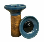 Shisha-Kopf Oblako Flow Black On Blue Sand