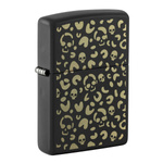 Feuerzeug ZIPPO - SKULL LEOPARD DESIGN