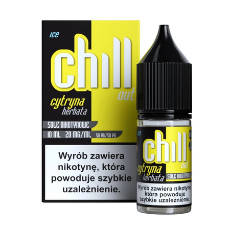 Liquid Chill Out 10ml - Cytryna Herbata Ice 20mg