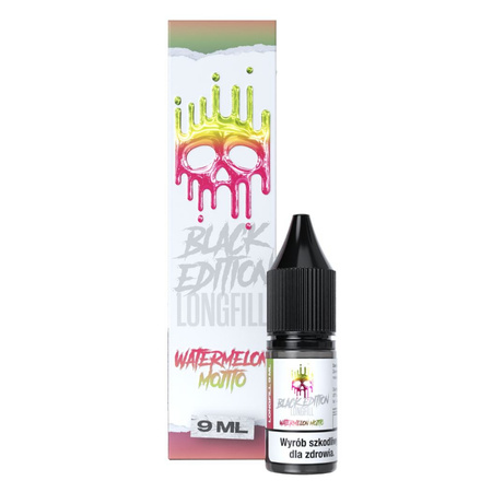 Longfill Dark Line Black Edition 9ml - WATERMELON MOJITO