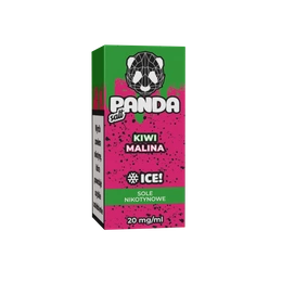 E-Liquid Panda Double Salt 10ml - Kiwi Raspberry 20mg
