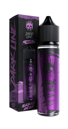 Longfill Dark Line Boost 12/60ml - Blueberry Mint Gum