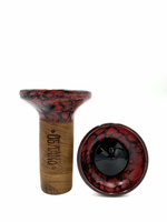 Shisha-Kopf Oblako Flow Black On Red/Black