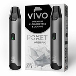 E-Zigarette POD VIVO Poket Open Grey