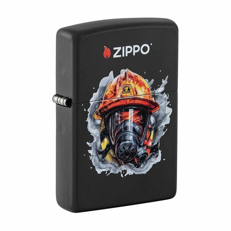 ZIPPO - Firefighter Black Matte