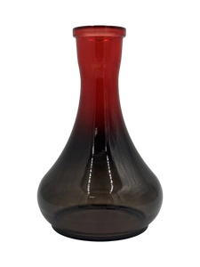 Vase VG Drop Smoke Ruby