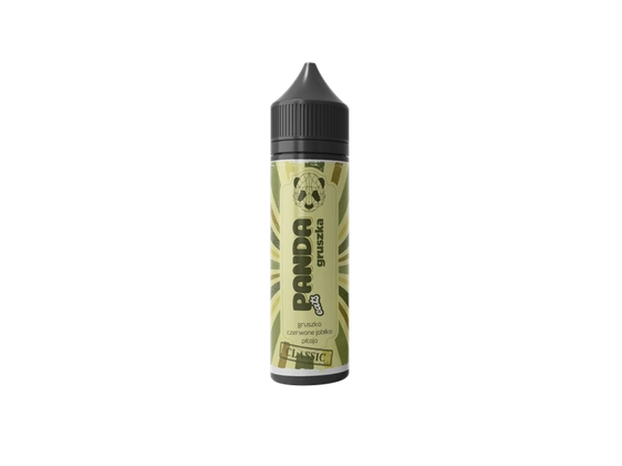 Longfill Panda 10ml/60ml - Grusza Czerwone Jabłko Pitaja