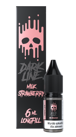Longfill Dark Line 6ml - Milk Strawberry