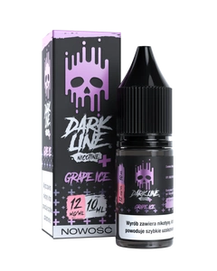 Liquid Dark Line Nicotine+ 10ml - Grape Ice 12mg