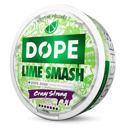 Nikotinbeutel DOPE - Lime Smash 28,5mg/g