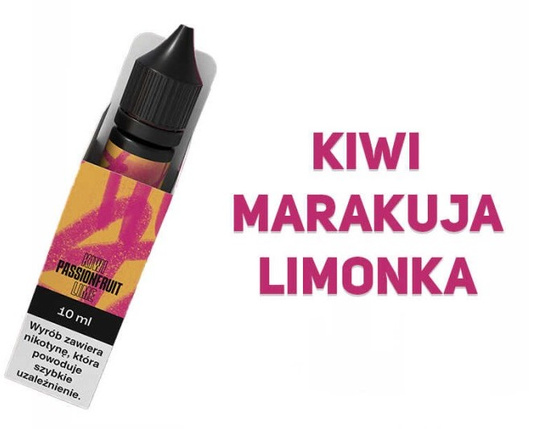 Liquid VJuice GO+ 10ml - Kiwi Passionfruit Lime 3mg
