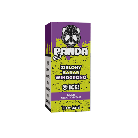 Liquid Panda Double Salt 10ml - Zielony Banan Winogrono 20mg
