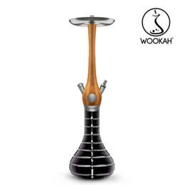 Waterpipe Wookah Mastercut Striped Black Iroko