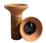 Shisha-Kopf Oblako Flow Black On Pink/Light