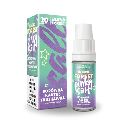 Liquid Pinky Salt 10ml - Borówka Kaktus Truskawka 20mg