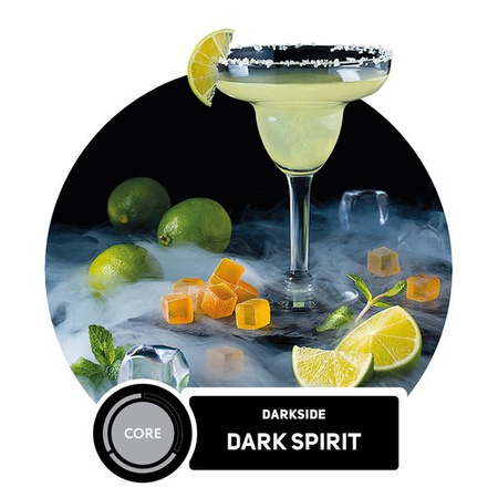 Wasserpfeife-Tabak DARKSIDE Core Dark Spirit v 200g (Margarita-Cocktail)