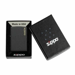 ZIPPO - Black Crackle Logo