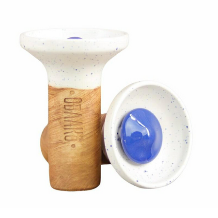Shisha-Kopf Oblako Flow Blue On Meteorite