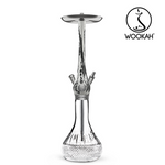 Wasserpfeife Wookah Crystal Gravity White/Black