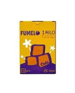 Coconut charcoal Fumelo Premium 1kg-25 mm