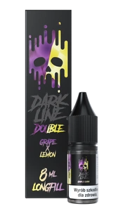 Longfill Dark Line Double 8ml - Grape Lemon