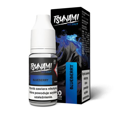 Liquid Tsunami Salt 10ml - Blueberry 20mg