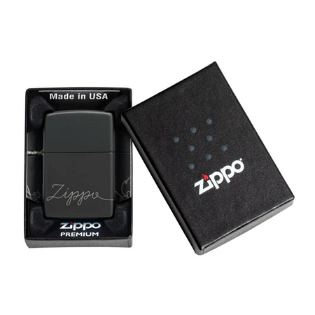 Feuerzeug ZIPPO - ZIPPO DESIGN BLACK