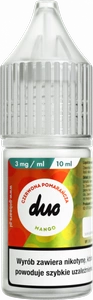 Liquid DUO 10ml - Czerwona Pomarańcza Mango 3mg