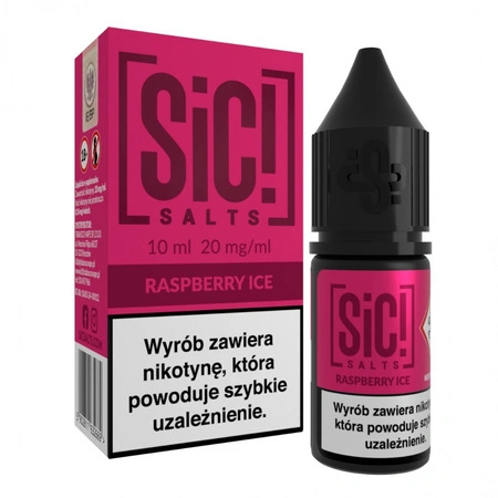 Liquid SIC! Salt 10ml - Raspberry Ice 20mg