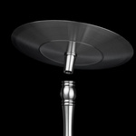 Wasserpfeife Aladin MVP 550 Silver Black