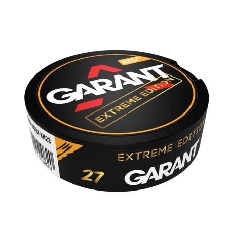 10 X Nicotine pouches GARANT (Grant) Extreme - Energy Drink 50mg