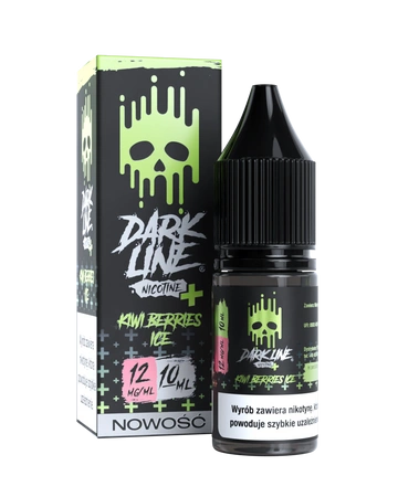 E-liquid Dark Line Nicotine+ 10ml - Kiwi Berries Ice 12mg